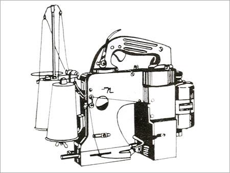 Model LD/DT: Double Thread Chain Stitch Type Portable Bag Closer