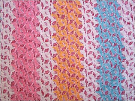 Laces on Fabric