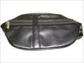 Leather Belt Bag - Genuine Leather, 10x5x2 Inches, Black | Convenient Carry, Multiple Pockets, Secure Zipper Closure, Stylish Design