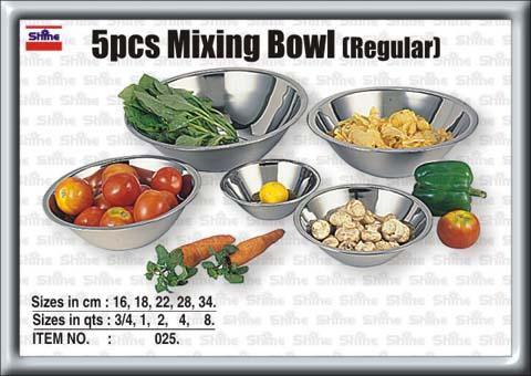 5 pcs mixing bowl