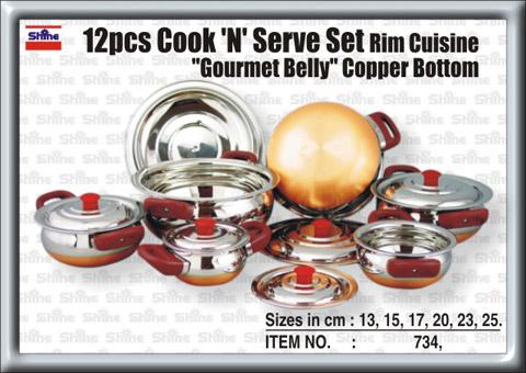 12 pcs cook n serve