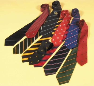 Stripes & Logo Neck Ties