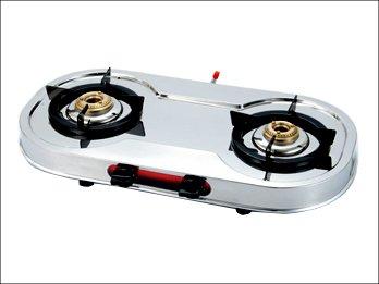 SS Double Burner Gas Stove
