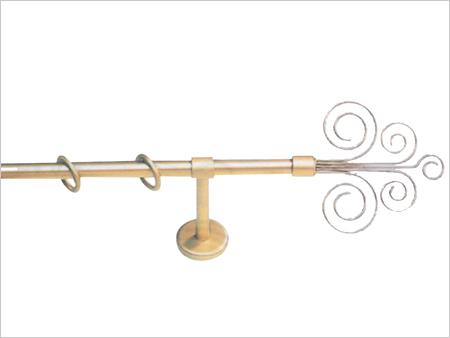 Brass curtain fittings