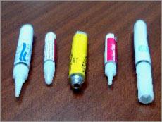 Aluminum Cyano Acrylate Tubes