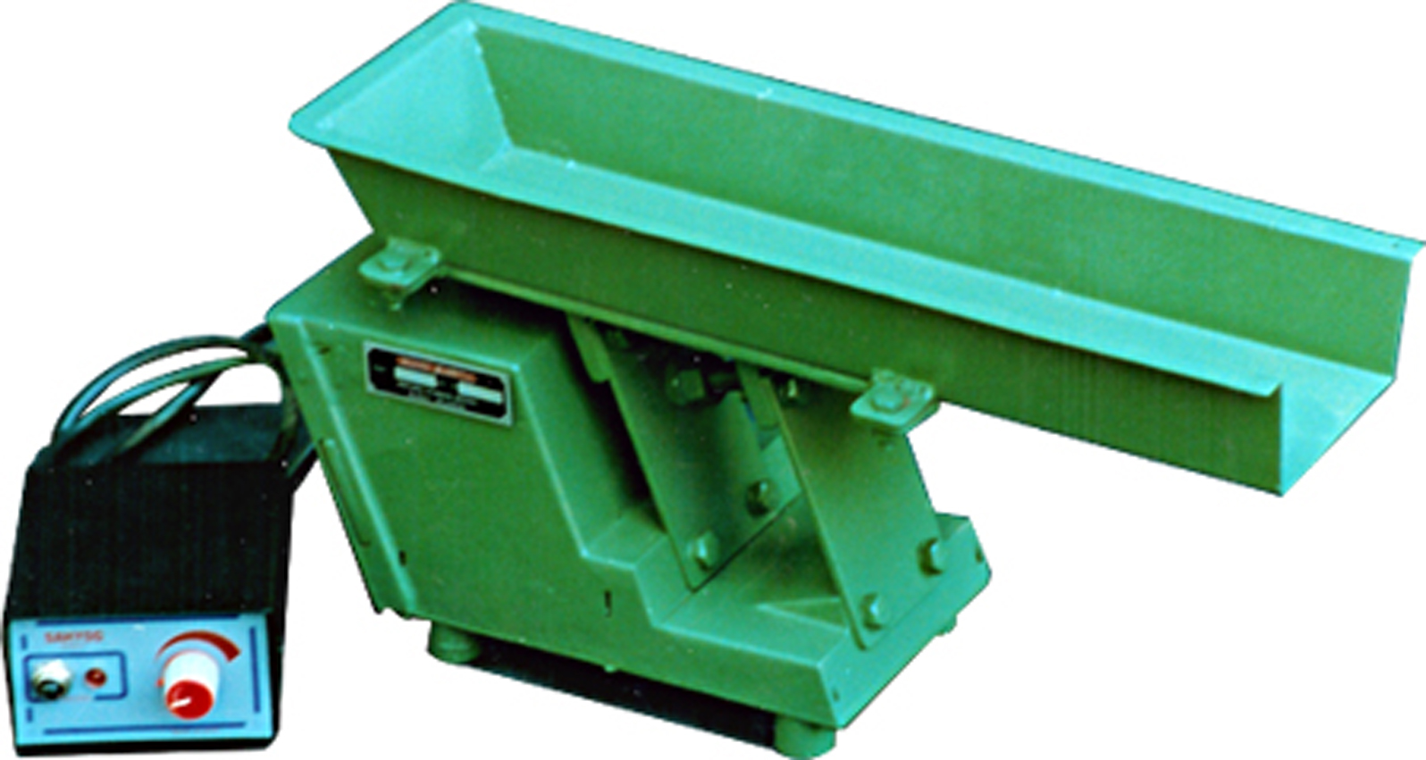 Electromagnetic Vibratory Feeder - Color: Green