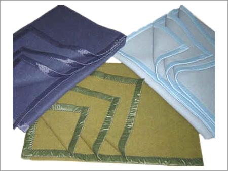 Olive Green Wool Blanket