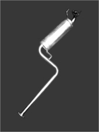 Stainless steel silencer-Hydundai Santro