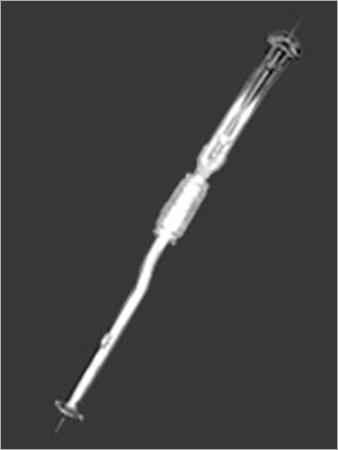 Stainless steel silencer-Gypsy Front