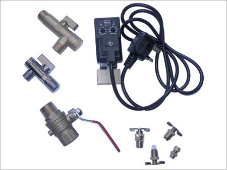 Winair - electronic timer controlled automatic drain valve, exhaust ball valve & manual drain cocks