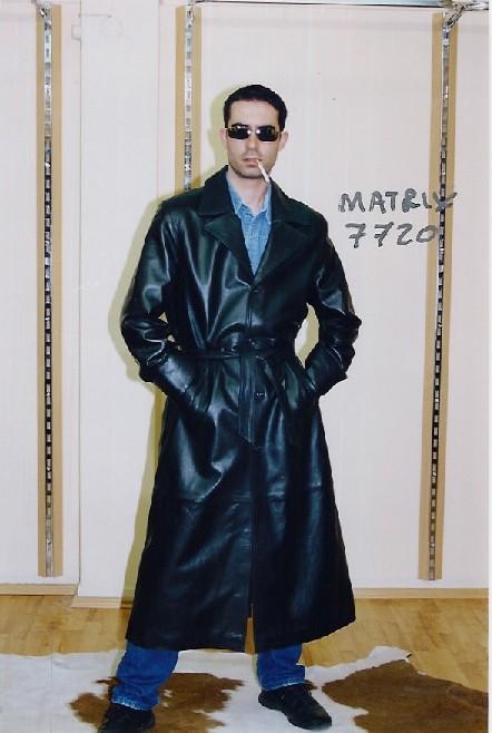 Mens Matrix Long coat