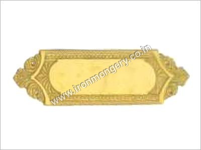 Brass Finger Plate