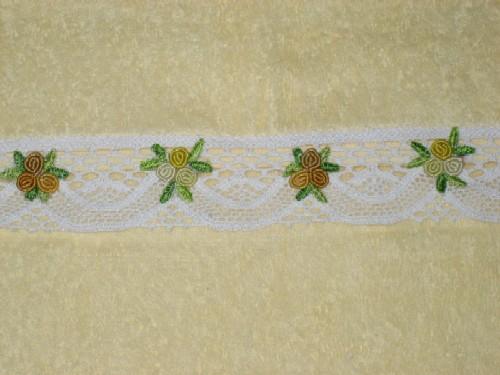 crochet lace selvedge