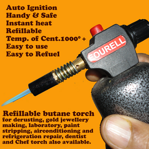 Automatic Butane Refillable Torch