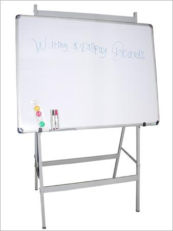 White Magnetic Board with four leg stand