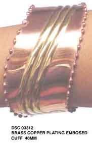 BRASS & COPPER BANGLE