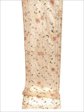 Floral Embroidered Table Runner