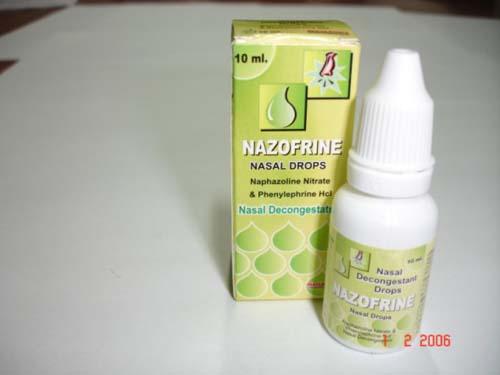 Naphazoline with phenylephrine nasal drops