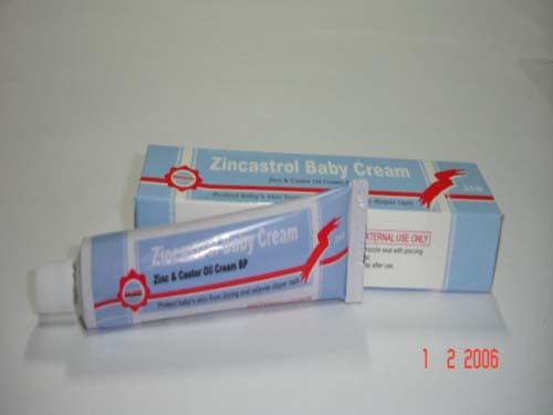 Zinc Castor Oil Baby Cream BP