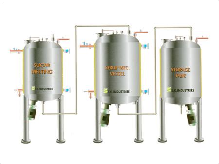 Liquid Syrup Manufacturing Plant Complete Untoched Process - Stainless Steel, 2000x1000x1500 Mm, 50-5000 Liters | 4-Head Filling, High Speed, Precise Filling, Durable Design, Pulp Handling, Low Maintenance