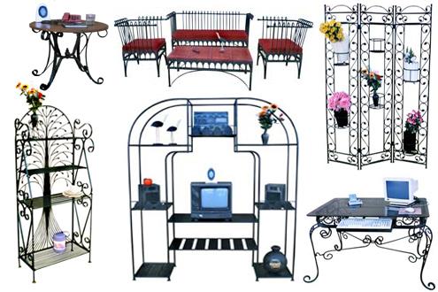 Wrought Iron Furnitures