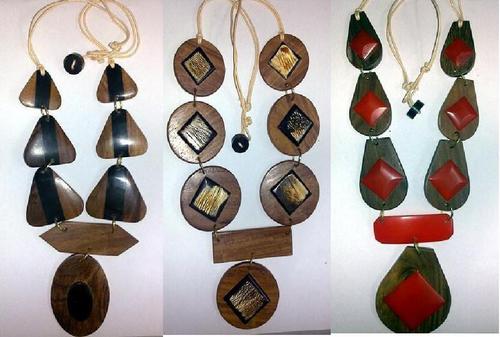 Wooden jewelry
