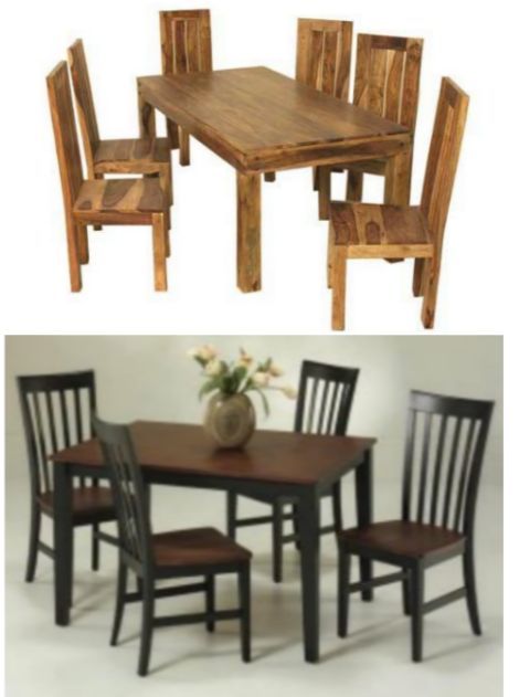 Wooden Handcrafted Dining Sets