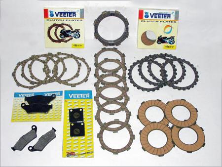 CLUTCH PLATE AND BRAKE DISC PAD