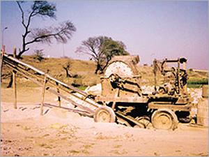 Mobile Rubble Grinder Model ASCD-46 M