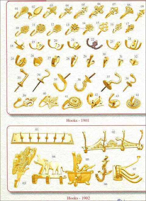 Brass- Hooks