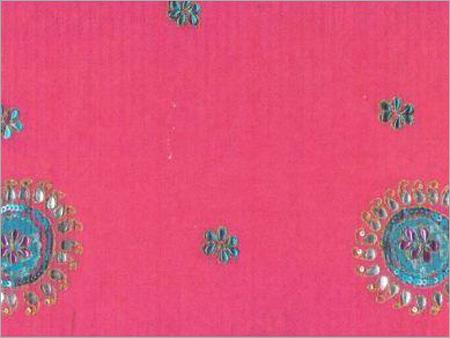 Chiffon Saree with Hand Embroidery