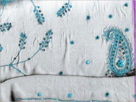 Chiffon Saree with Hand Embroidery