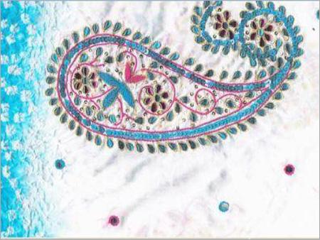 Tussar Silk Saree with Hand Embroidery