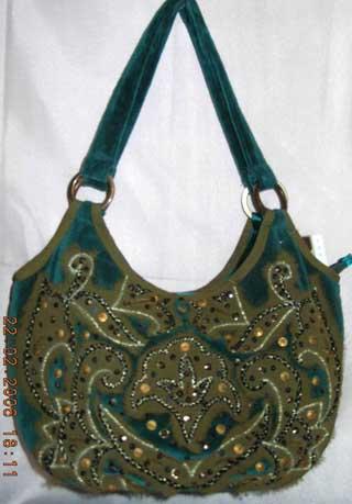 COTTON VELVET BAG