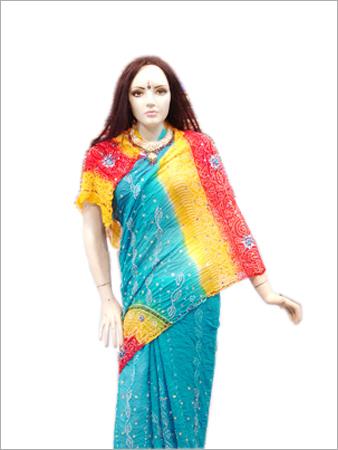 Bandhej Saree