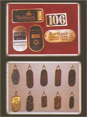 Brass Key Tags & Tokens