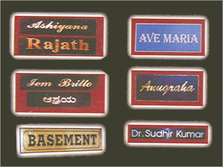 Name Boards