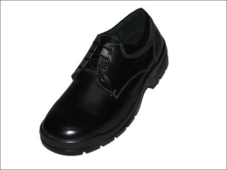 Safety Shoes - Leather, Various Sizes, Rubber Sole, Steel Toe | Lace-Up, Cushioned Insole, Durability, Comfort, Protection, Style