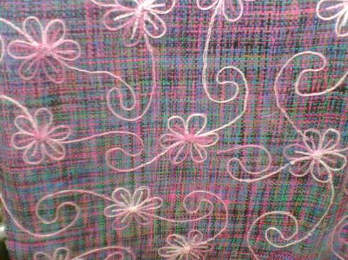 Machine embroidery
