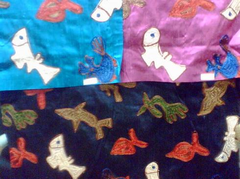 Machine embroidery