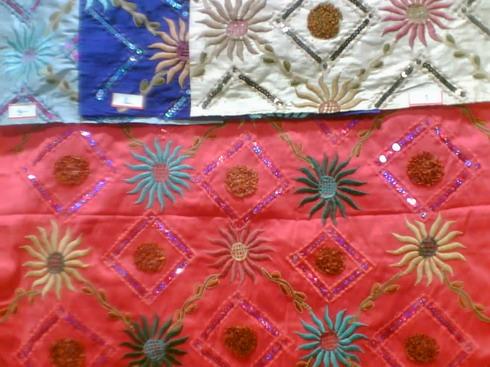 Machine and hand embroidery
