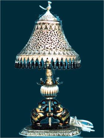 Silver Lampshade