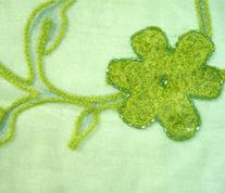 Organza Print with Sanil Embroidery