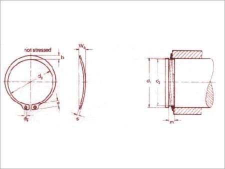 W-Ring for Shaft Truarc Bowed N 5101