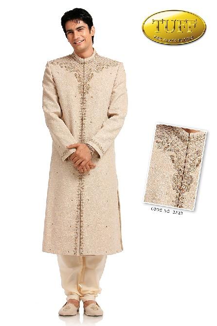 Imported Jacquard Sherwani