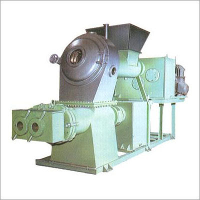 Duplex vacuum plodder
