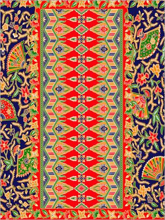 Multicolor Printed Cotton Fabric