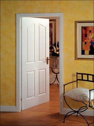 Four Panel Arch Top Textured