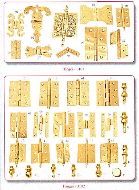 Brass - Hinges