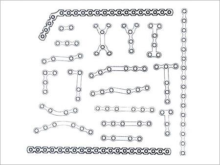 No-10 Osteosynthesis Mini Plates